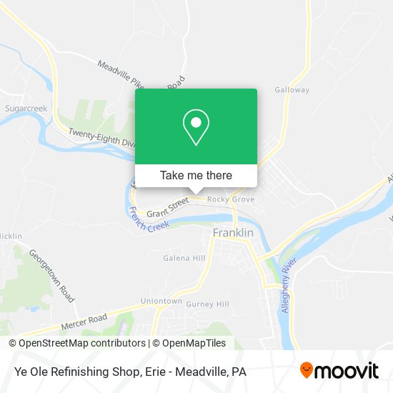 Ye Ole Refinishing Shop map