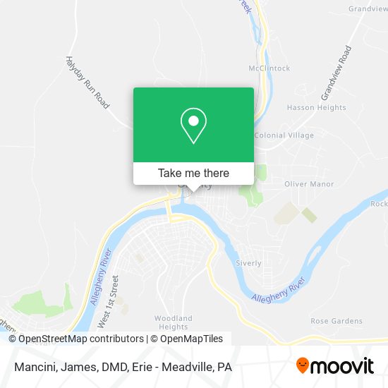 Mancini, James, DMD map
