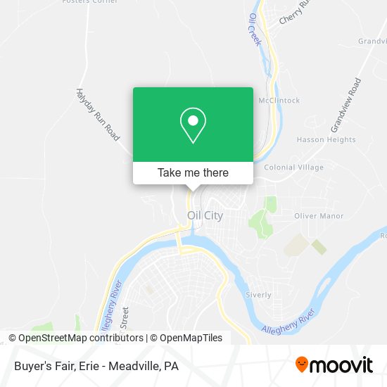 Buyer's Fair map