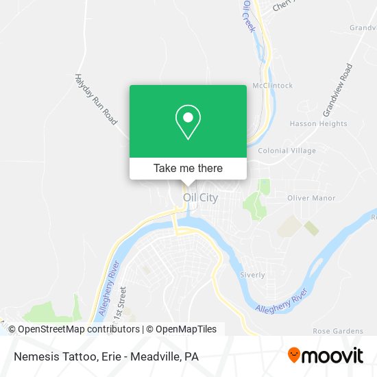 Nemesis Tattoo map