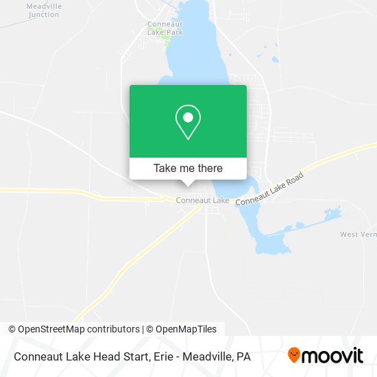 Mapa de Conneaut Lake Head Start