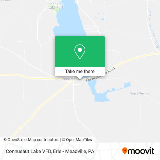 Connueaut Lake VFD map