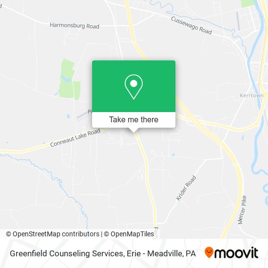 Mapa de Greenfield Counseling Services