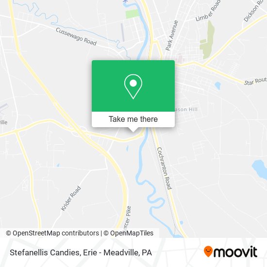 Stefanellis Candies map