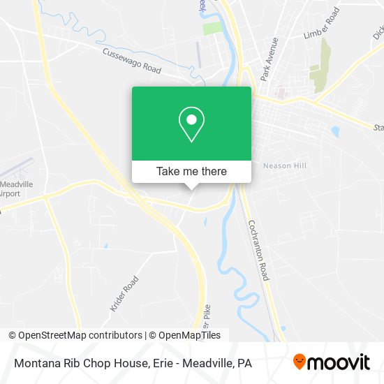 Mapa de Montana Rib Chop House