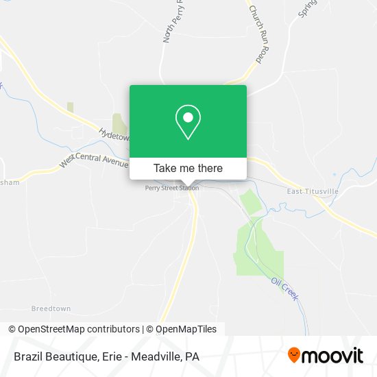 Brazil Beautique map