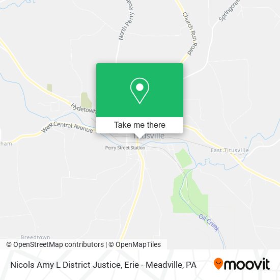 Nicols Amy L District Justice map