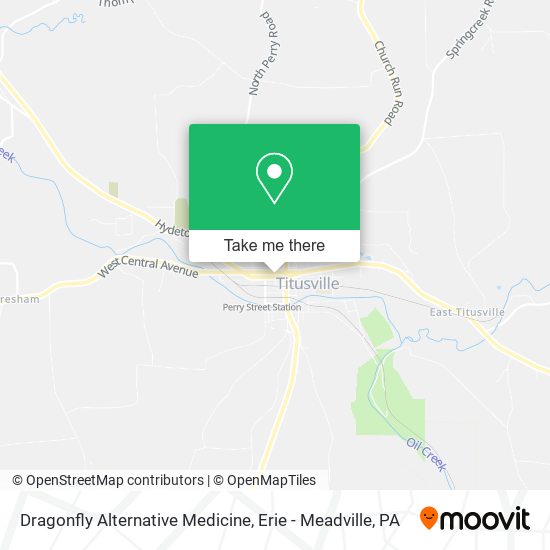 Dragonfly Alternative Medicine map