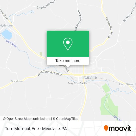 Tom Morrical map