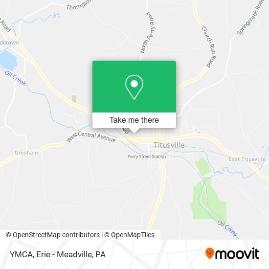 YMCA map