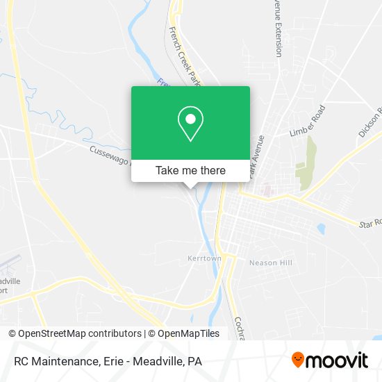 RC Maintenance map