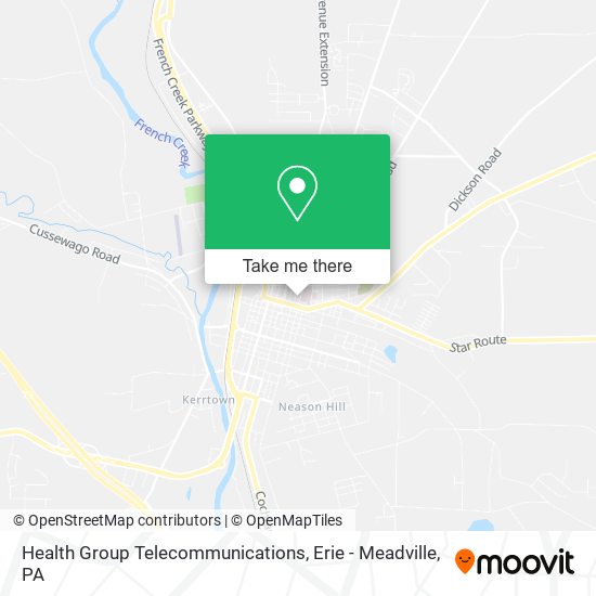 Health Group Telecommunications map