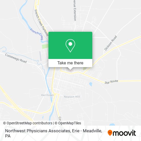 Mapa de Northwest Physicians Associates