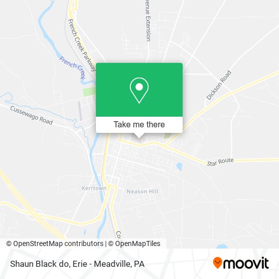 Shaun Black do map