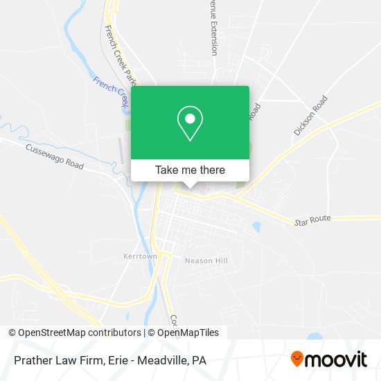 Mapa de Prather Law Firm
