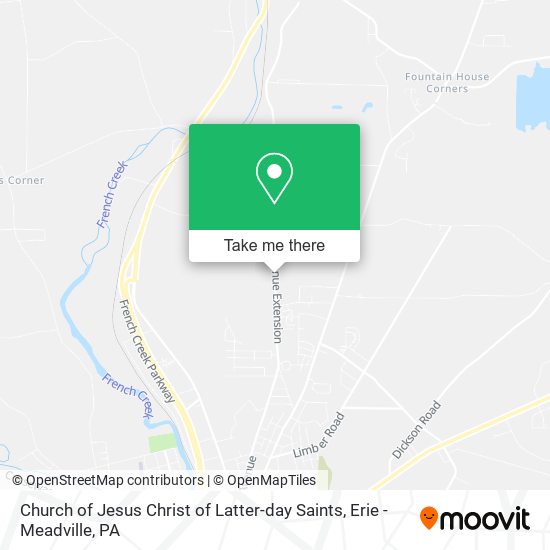 Church of Jesus Christ of Latter-day Saints map