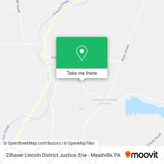 Mapa de Zilhaver Lincoln District Justice