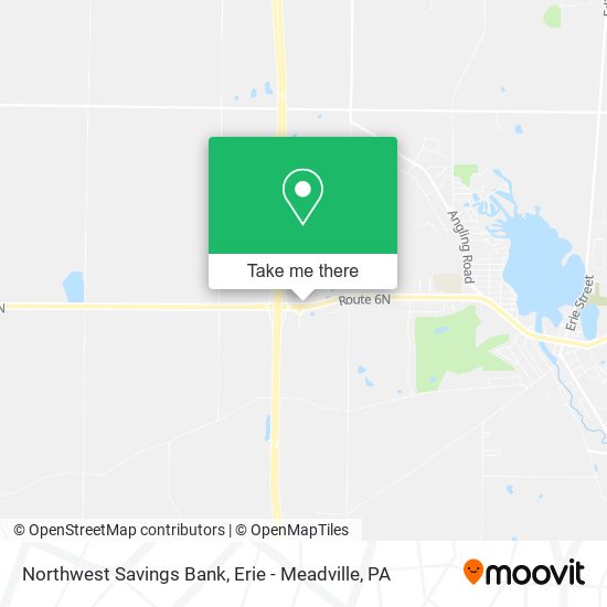 Northwest Savings Bank map