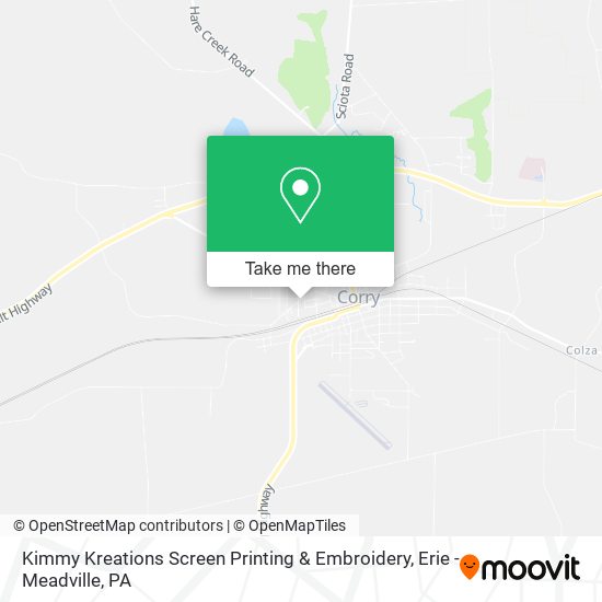 Kimmy Kreations Screen Printing & Embroidery map