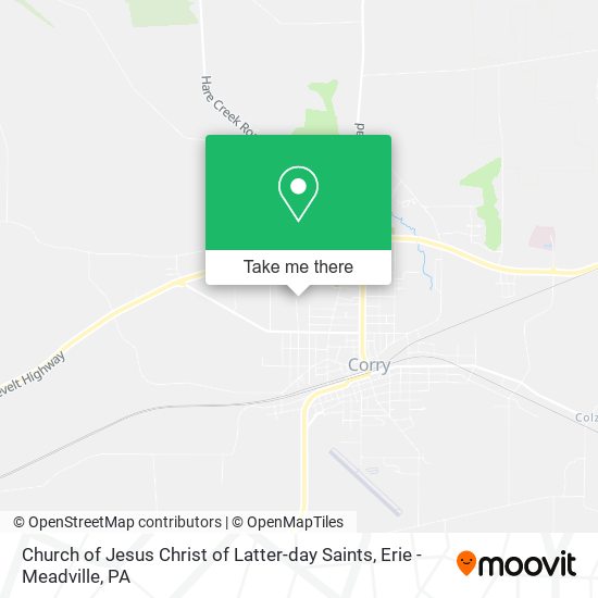 Church of Jesus Christ of Latter-day Saints map