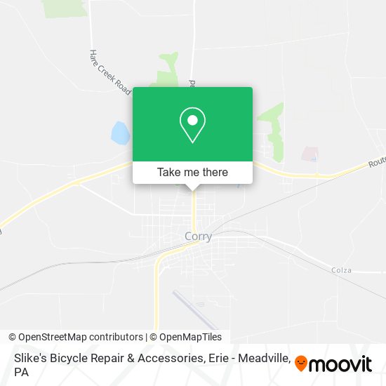 Slike's Bicycle Repair & Accessories map