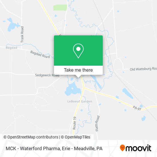 MCK - Waterford Pharma map