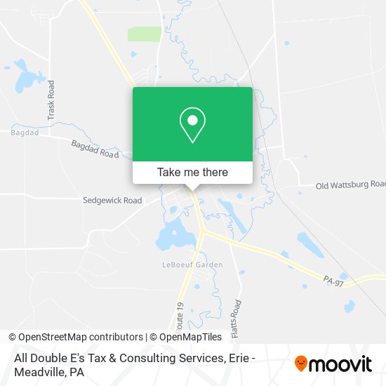Mapa de All Double E's Tax & Consulting Services