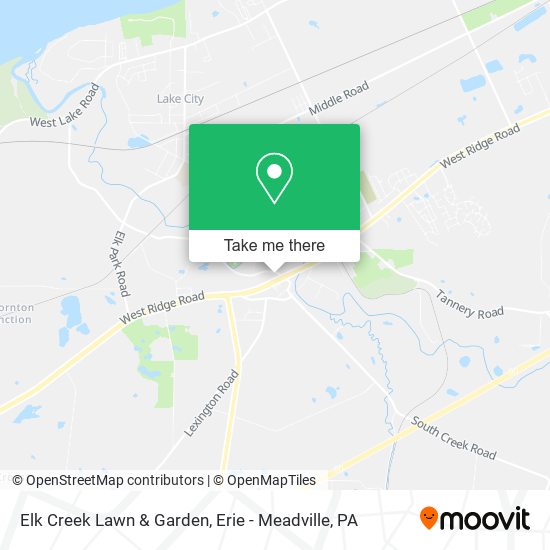 Mapa de Elk Creek Lawn & Garden
