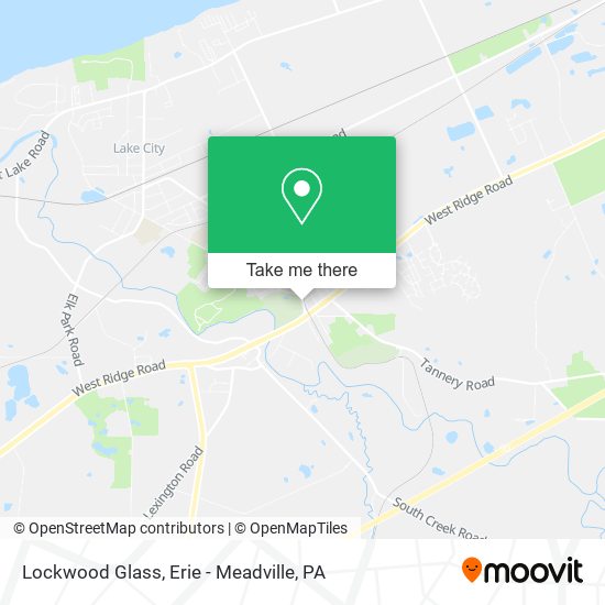 Lockwood Glass map