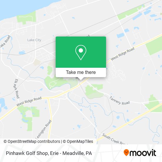 Mapa de Pinhawk Golf Shop
