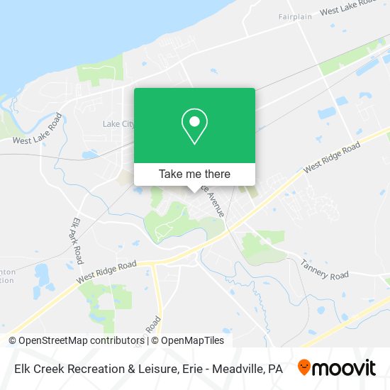 Elk Creek Recreation & Leisure map