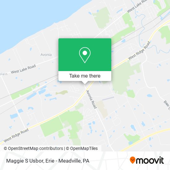 Maggie S Usbor map