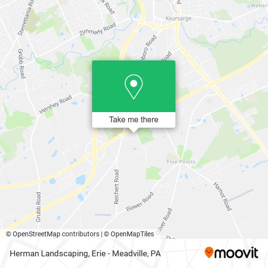 Mapa de Herman Landscaping