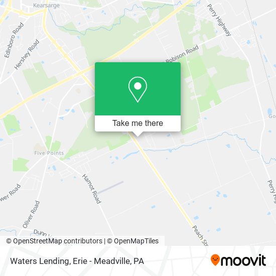 Mapa de Waters Lending