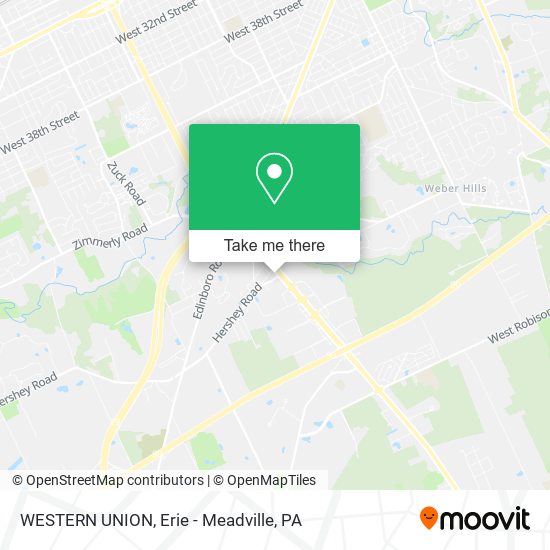 Mapa de WESTERN UNION