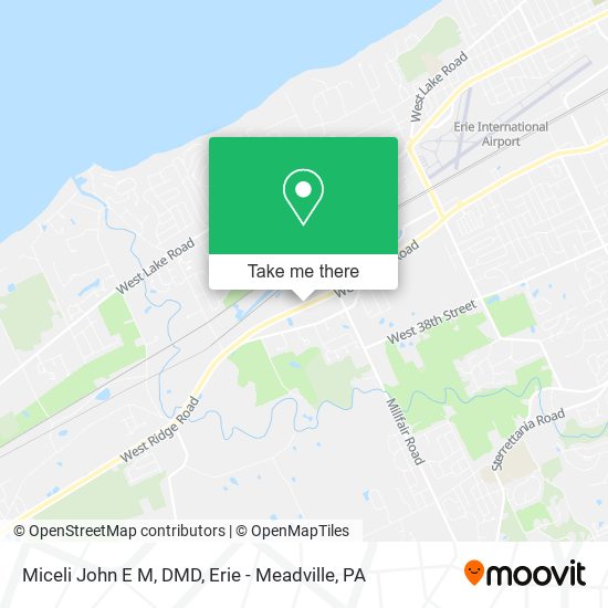 Mapa de Miceli John E M, DMD