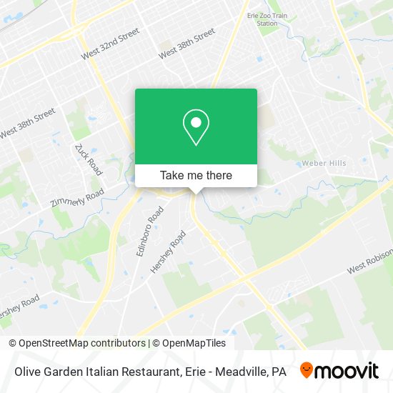 Olive Garden Italian Restaurant map