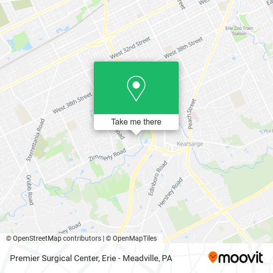 Mapa de Premier Surgical Center