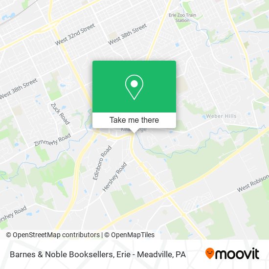 Barnes & Noble Booksellers map