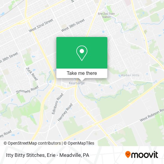 Mapa de Itty Bitty Stitches