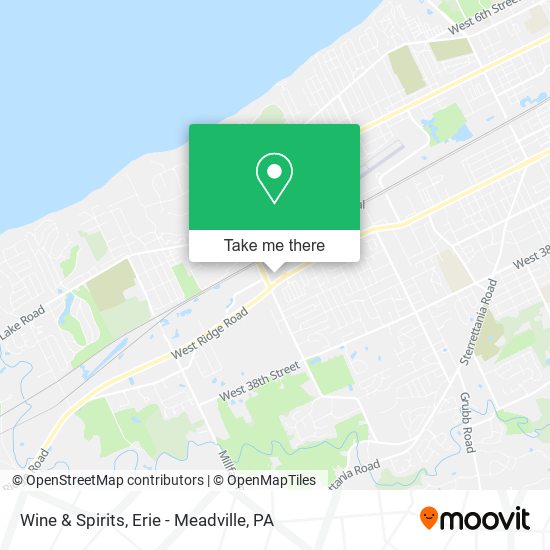 Wine & Spirits map