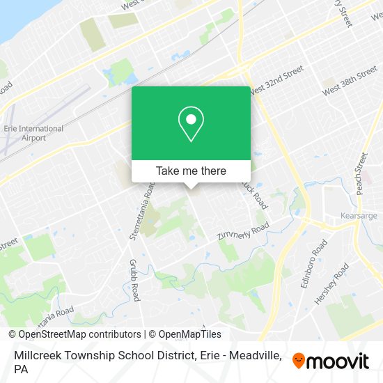 Mapa de Millcreek Township School District