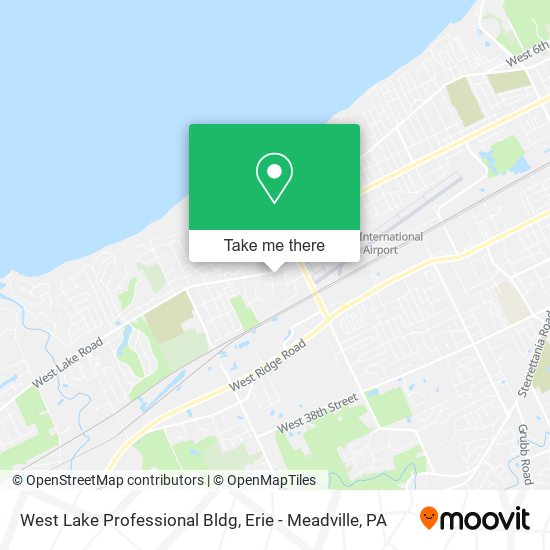 West Lake Professional Bldg map