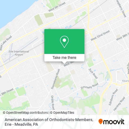 American Association of Orthodontists-Members map