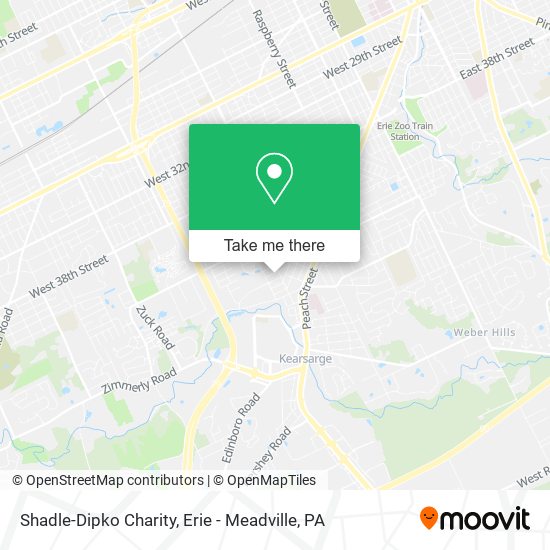 Mapa de Shadle-Dipko Charity