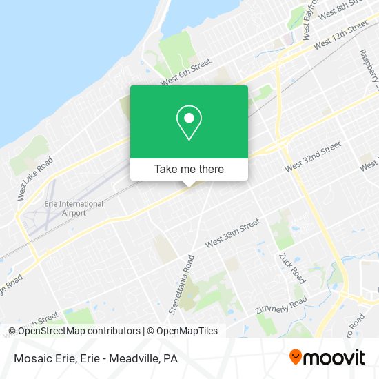 Mapa de Mosaic Erie