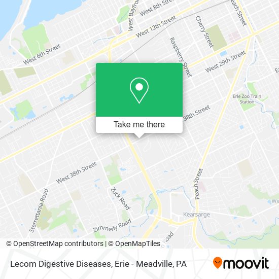 Lecom Digestive Diseases map