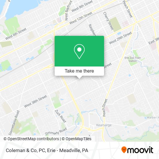 Mapa de Coleman & Co, PC