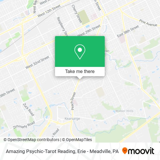 Amazing Psychic-Tarot Reading map