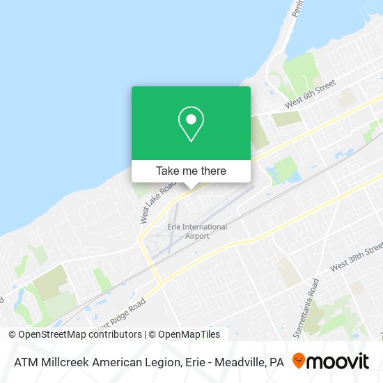 Mapa de ATM Millcreek American Legion
